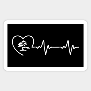 Bonsai Tree Heartbeat Sticker